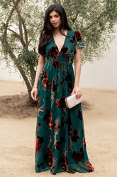 Valen Maxi Dress | Jade Multi